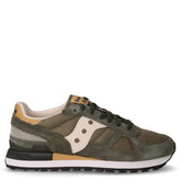 Shadow Original sneaker in tessuto e pelle verde | Boscaini Scarpe