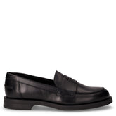 Mocassino in pelle nero | Boscaini Scarpe