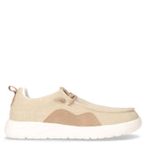 Stringata casual in tessuto sabbia - Stringate Uomo | Boscaini Scarpe