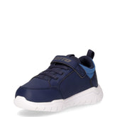 Spacelite AMF VI sneaker bambino in ecopelle e tessuto blu | Boscaini Scarpe
