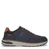 Sneaker in ecopelle navy | Boscaini Scarpe