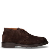 Polacchino in pelle scamosciata pepe | Boscaini Scarpe