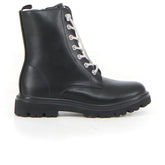 Anfibio con zip bambina black - Anfibi Bambina | Boscaini Scarpe