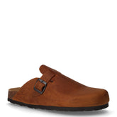 Ciabatta in pelle cuoio rustic | Boscaini Scarpe