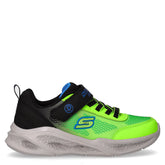 S Lights Meteor Lights Krendor sneaker con luci bambino nero blu lime - Sneakers Bambino | Boscaini Scarpe