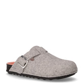 Pila ciabatta in tessuto cenere pesca | Boscaini Scarpe