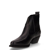 Camperos in pelle con tacco nero | Boscaini Scarpe