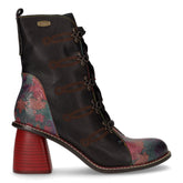 Tronchetto con zip in pelle nero - Tronchetti Donna | Boscaini Scarpe