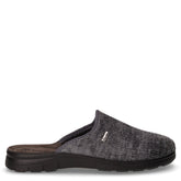 Ciabatta in tessuto grigio | Boscaini Scarpe