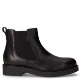 Stivaletto beatles in pelle nero | Boscaini Scarpe