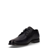 Stringata in pelle blu scuro | Boscaini Scarpe