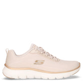 Flex Appeal 5.0 Elegant Glow sneaker in tessuto naturale oro - Sneakers Donna | Boscaini Scarpe