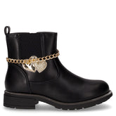 Stivaletto bambina in ecopelle nero - Stivaletti Bambina | Boscaini Scarpe