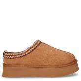 Ciabatta calda in pelle cammello - Ciabatte Donna | Boscaini Scarpe