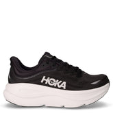 Bondi 9 scarpa da running in mesh nero bianco | Boscaini Scarpe