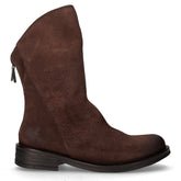 Stivaletto in pelle scamosciata con zip espresso - FELMINI | Boscaini Scarpe