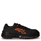 Bruce scarpa antinfortunistica in tessuto nero arancio | Boscaini Scarpe