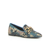 Mocassino con staffa ottanio autunno - Mid Season Sale Mocassini Donna | Boscaini Scarpe