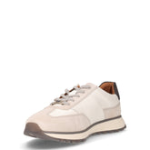 Sneaker in pelle grigio chiaro bianco | Boscaini Scarpe