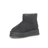 Stivaletto invernale bambina con platform nero | Boscaini Scarpe