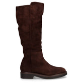 Stivale con zip in pelle testa di moro - Stivali Donna | Boscaini Scarpe