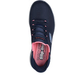 Summits Diamond Dream sneaker slip on navy pink | Boscaini Scarpe