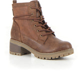 Polacchina con lacci camel - Polacchini Donna | Boscaini Scarpe