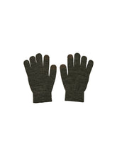 Guanti touch screen in maglia grigio scuro | Boscaini Scarpe