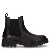 Stivaletto beatles in pelle nero - TAMARIS | Boscaini Scarpe