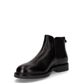 Stivaletto beatles in pelle nero | Boscaini Scarpe