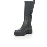 Mizu stivale di gomma negro | Boscaini Scarpe