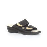 Ciabatta comfort nero - VALLEVERDE | Boscaini Scarpe