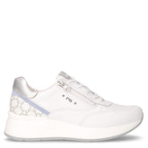 Sneaker in pelle bianco | Boscaini Scarpe