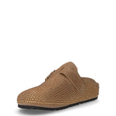 Ciabatta in ecopelle con strass sabbia | Boscaini Scarpe