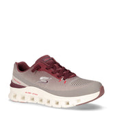Glide Step Pro Waverra sneaker slip on in tessuto taupe burgundy - Sneakers Uomo | Boscaini Scarpe