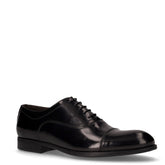 Stringata in pellle nero - EXTON | Boscaini Scarpe