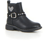 Stivaletto con zip bambina black - Mid Season Sale Bambino | Boscaini Scarpe