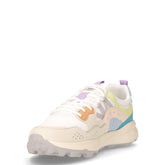 Sneaker in ecopelle beige verde | Boscaini Scarpe