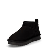 Stivaletto caldo in tessuto nero | Boscaini Scarpe