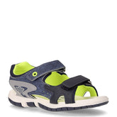 Fennek sandalo in ecopelle bambino blu denim | Boscaini Scarpe