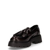 Mocassino chunky in ecopelle nero | Boscaini Scarpe