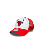 NBA SIDE PATCH TRUCKER Chicago Bulls white red - Cappelli | Boscaini Scarpe