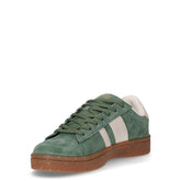 Sneaker in pelle verde | Boscaini Scarpe