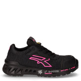 Michelle ESD S1PS FO SR scarpa antinfortunistica in nylon nero rosa | Boscaini Scarpe