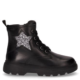 Kiddartah anfibio in pelle bambina nero - Scarpe Bambina | Boscaini Scarpe