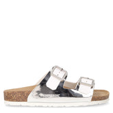 Ciabatta in ecopelle bianco argento - VALLEVERDE | Boscaini Scarpe