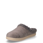 Ciabatta in tessuto grigio argento | Boscaini Scarpe