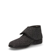 Pantofola chiusa in tessuto grigio | Boscaini Scarpe