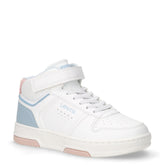 Maverick mid sneaker in ecopelle bambina bianco | Boscaini Scarpe