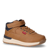 Ascot Mini polacchino in ecopelle bambino cammello blu | Boscaini Scarpe